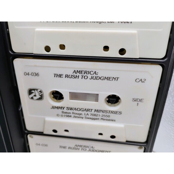 America The Rush To Judgment By Jimmy Swaggart Book On Tape - Picture 4 of 6